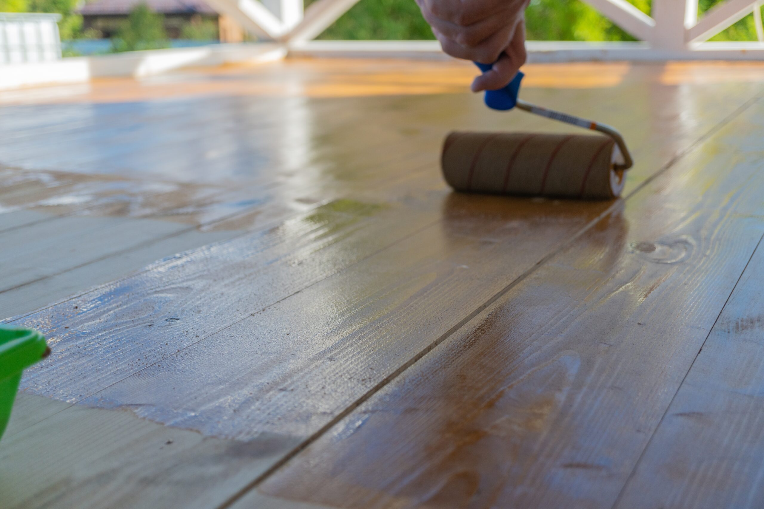 Exterior wood sealing